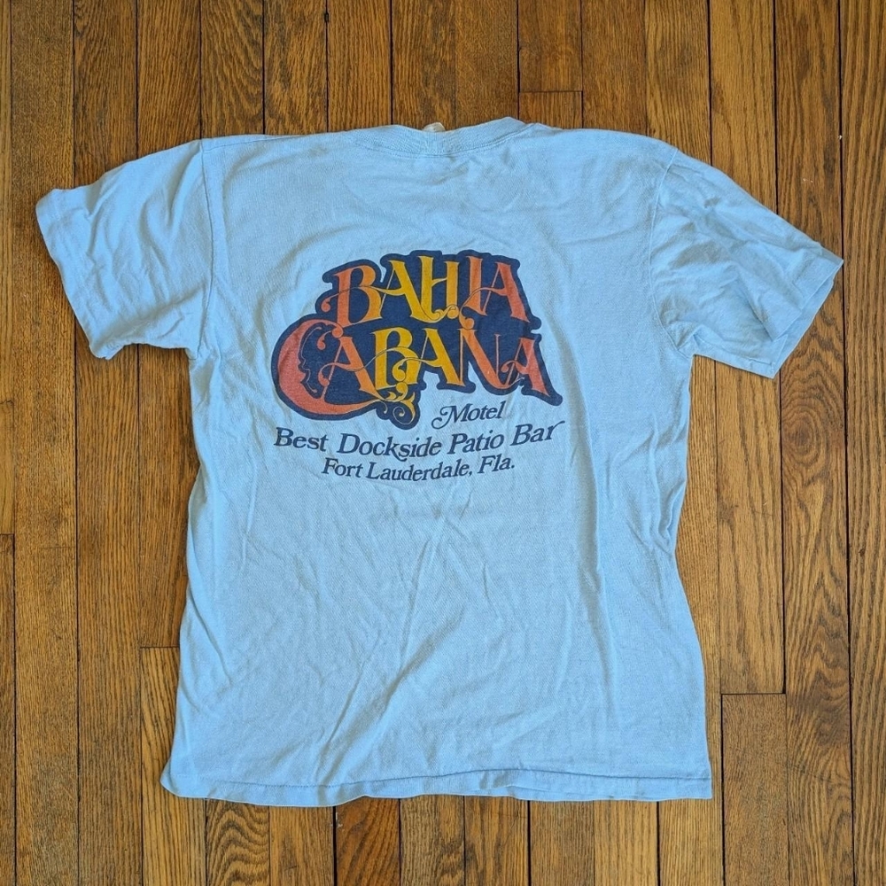 Vintage Bahia Cabana Ft. Lauderdale Florida 80's Tourist T-shirt